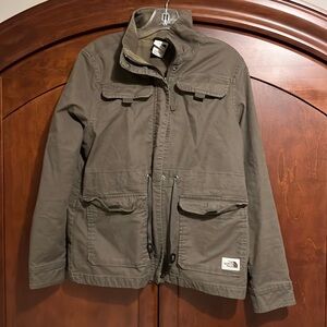 Army Green Northface Jacket